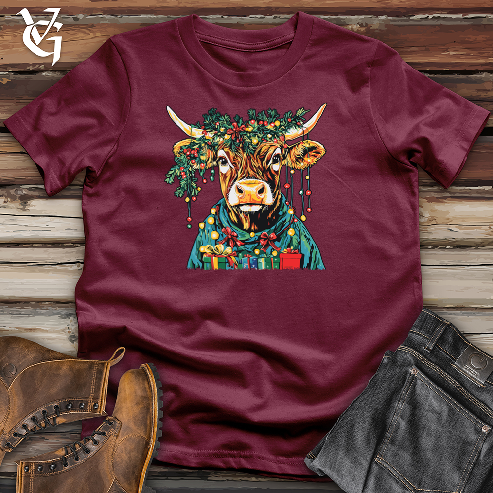 Christmas Cow Tee