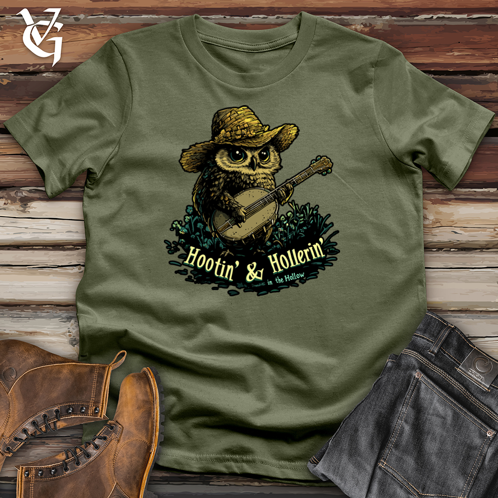 Hootin' And Hollerin' Owl Softstyle Tee