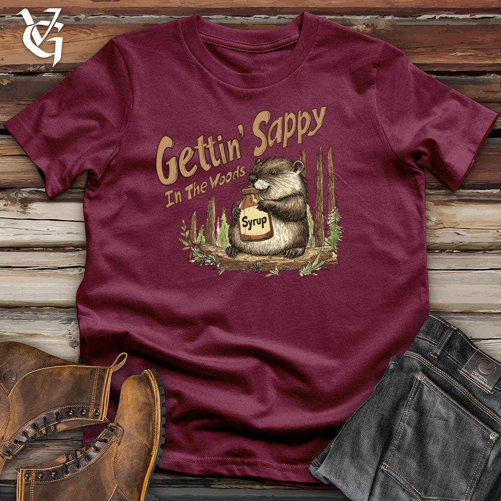 Gettin' Sappy in the Woods Softstyle Tee