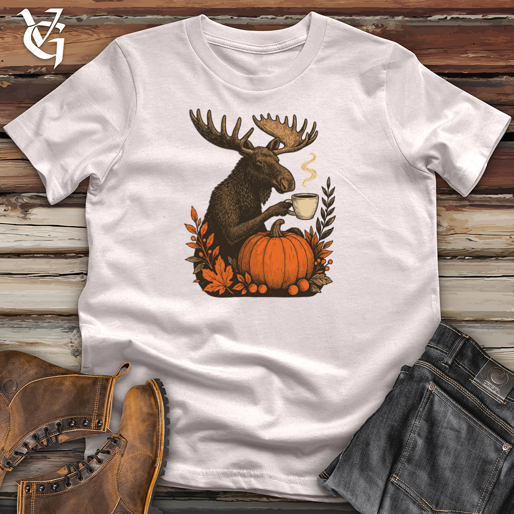 Pumpkin Harvest Moose Softstyle Tee