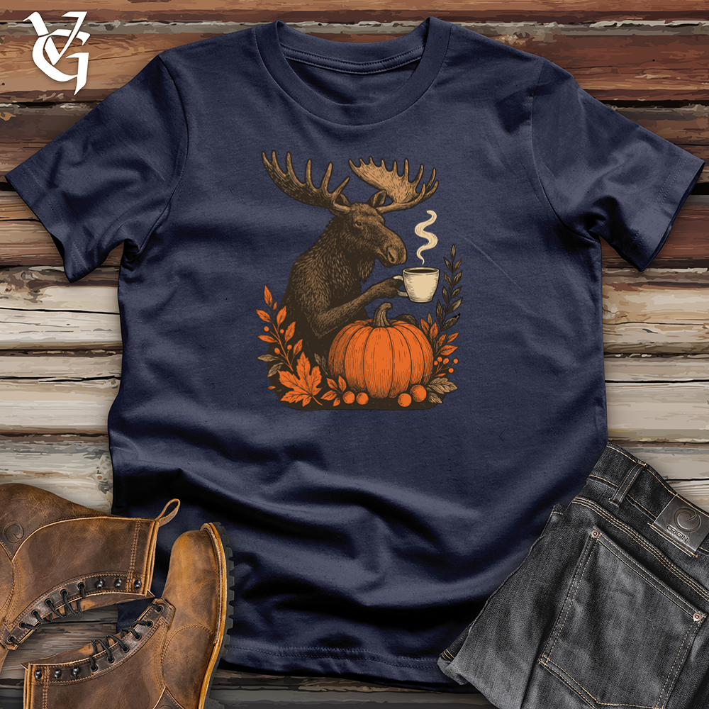 Pumpkin Harvest Moose Softstyle Tee