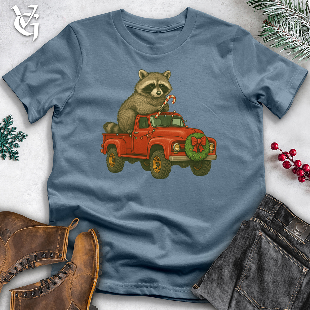 Holiday Giant Raccoon Tee