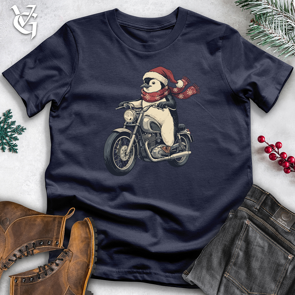 Penguin Riding Bike Tee