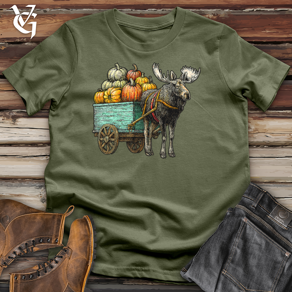 Moose Pumpkin Delivery Softstyle Tee