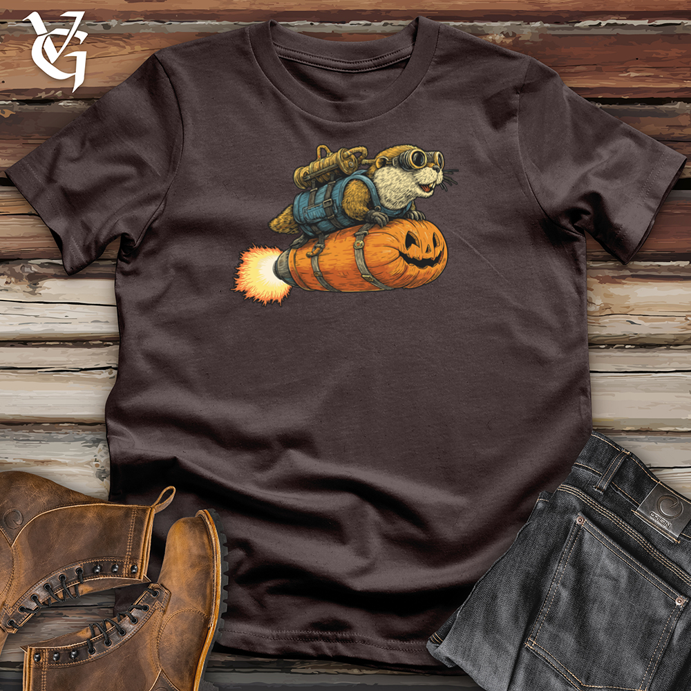 Otter Pumpkin Rocket Tee