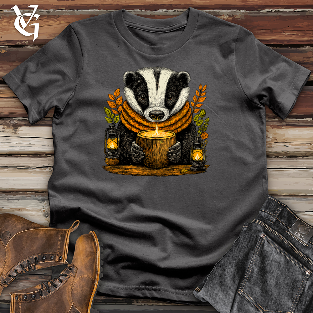Autumn Badger Softstyle Tee