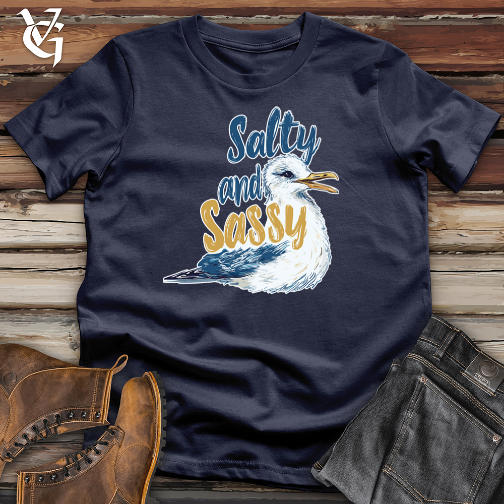 Salty and Sassy Seagull Softstyle Tee