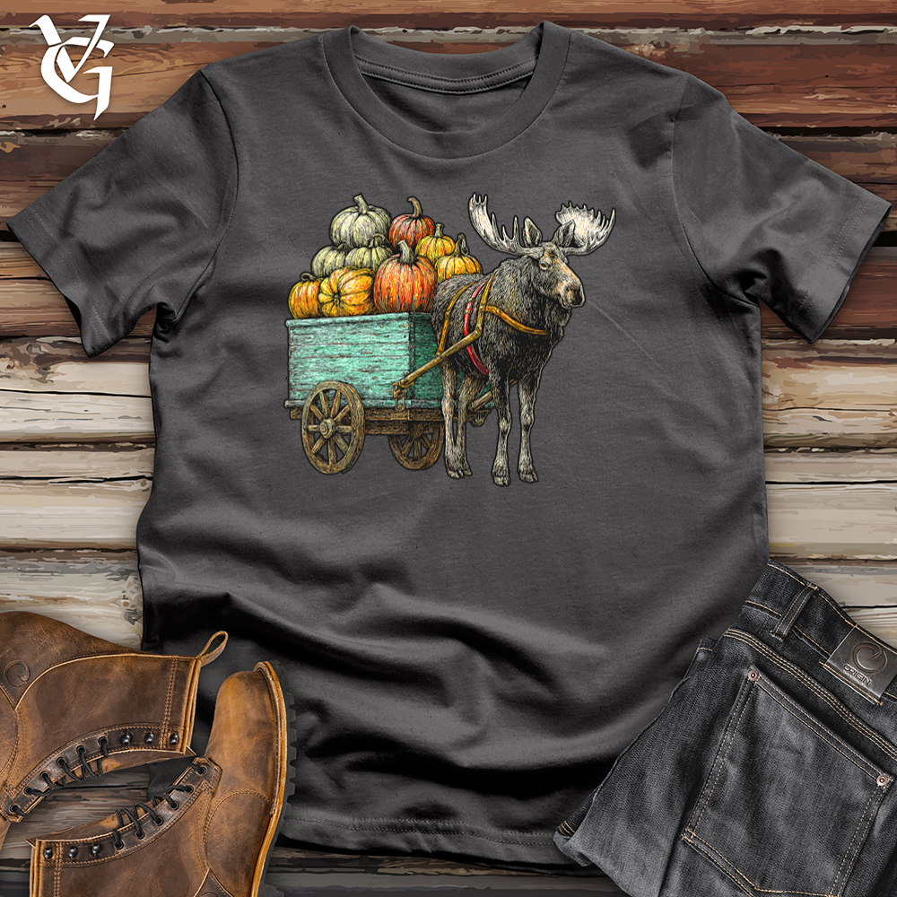 Moose Pumpkin Delivery Softstyle Tee