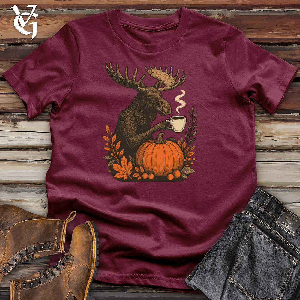 Pumpkin Harvest Moose Tee
