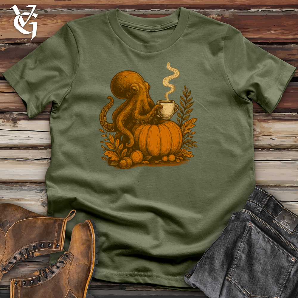 Octopus Pumpkin Spice Harvest Tee
