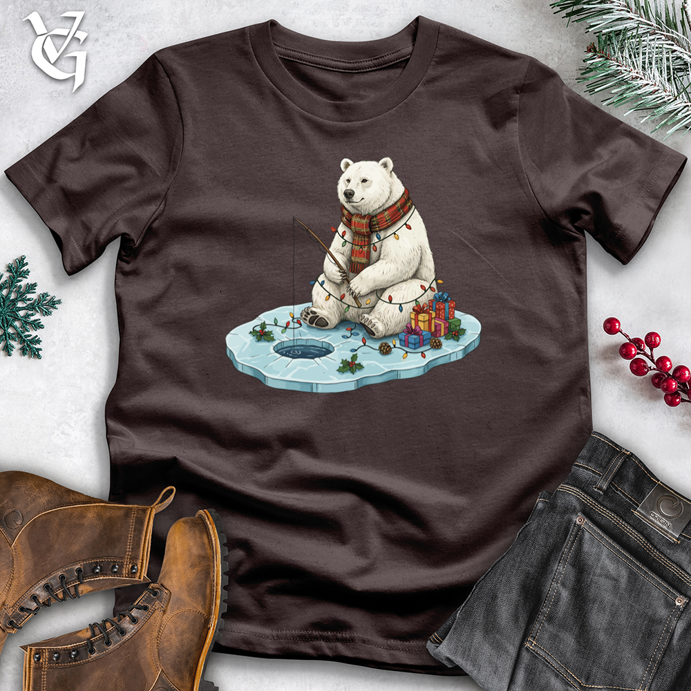 Holiday Polar Bear Ice Fishing Tee