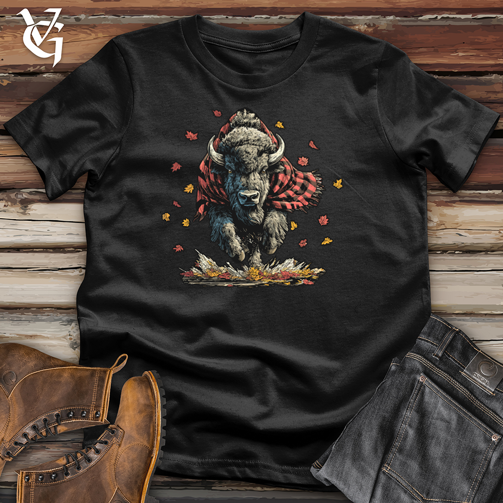 Bison Flannel Rage Softstyle Tee