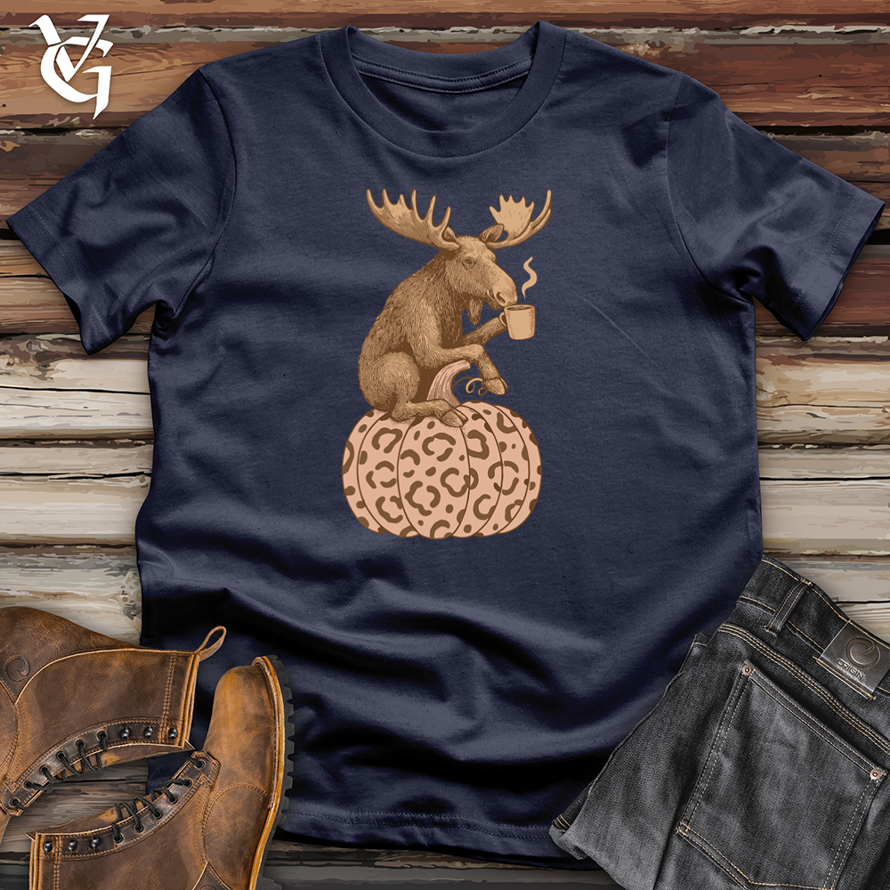 Pink Pumpkin Moose Softstyle Tee