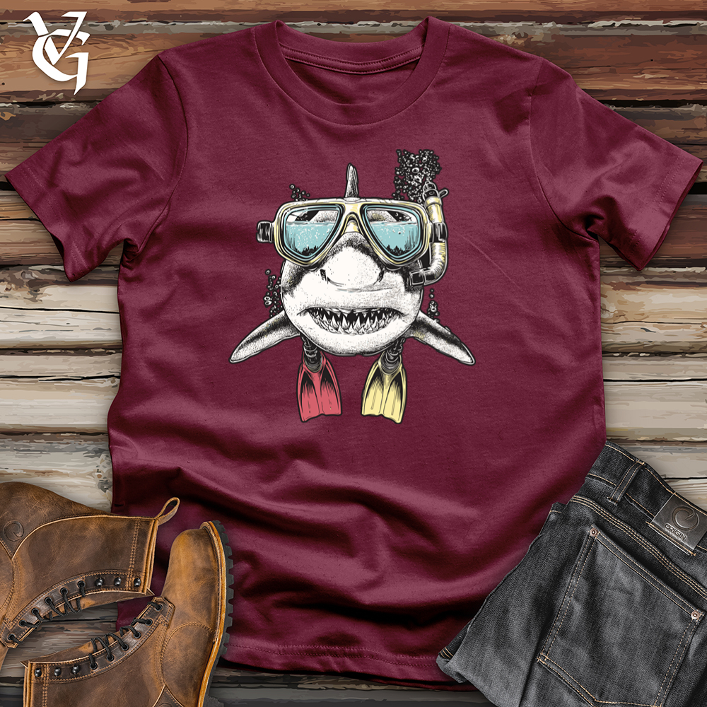 Scuba Shark Softstyle Tee