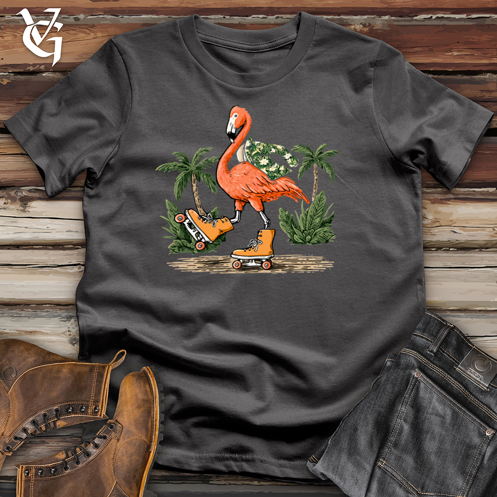 Flamingo Boardwalk Skater Softstyle Tee