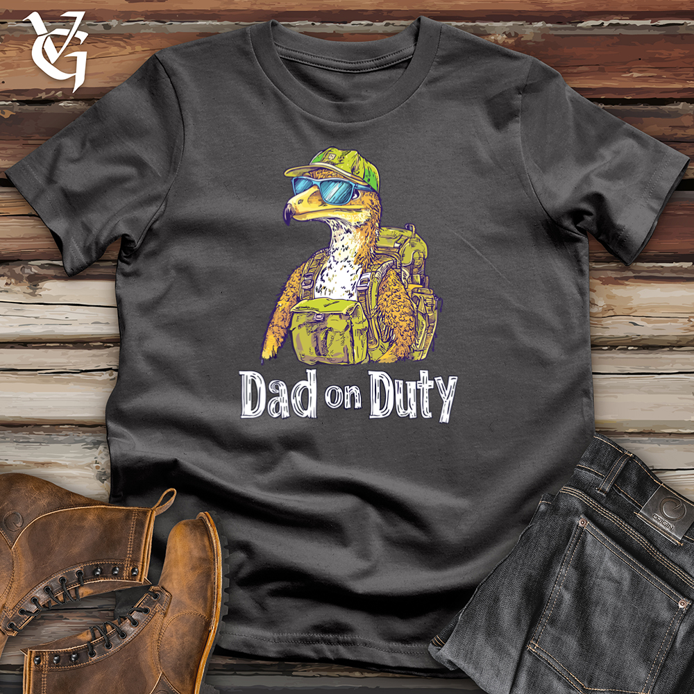 Eagle Dad on Duty Softstyle Tee