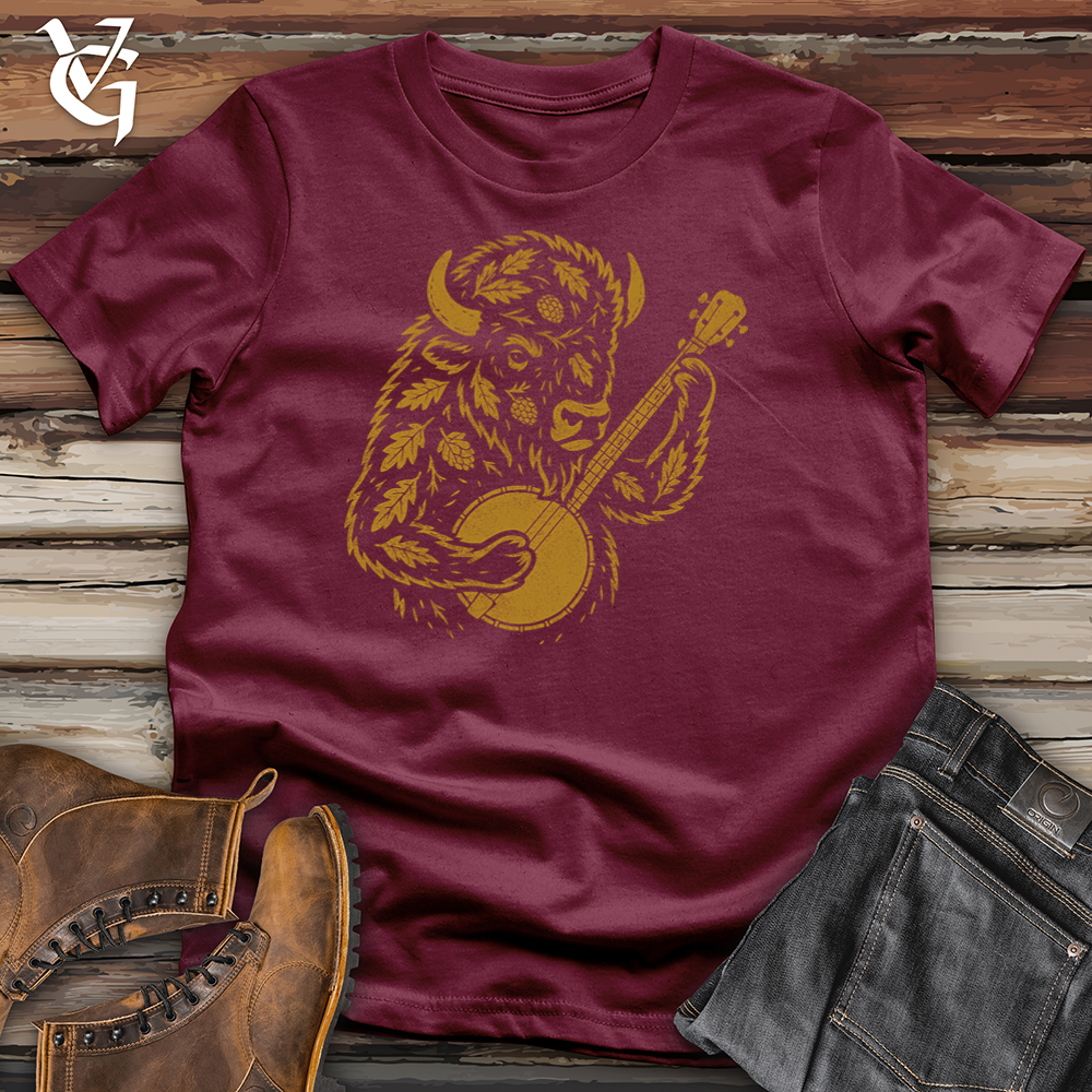 Autumn Banjo Bison Softstyle Tee