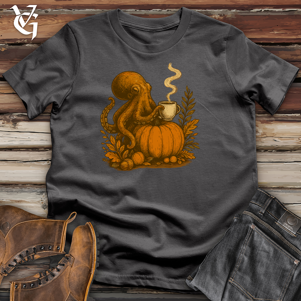 Octopus Pumpkin Spice Harvest Tee