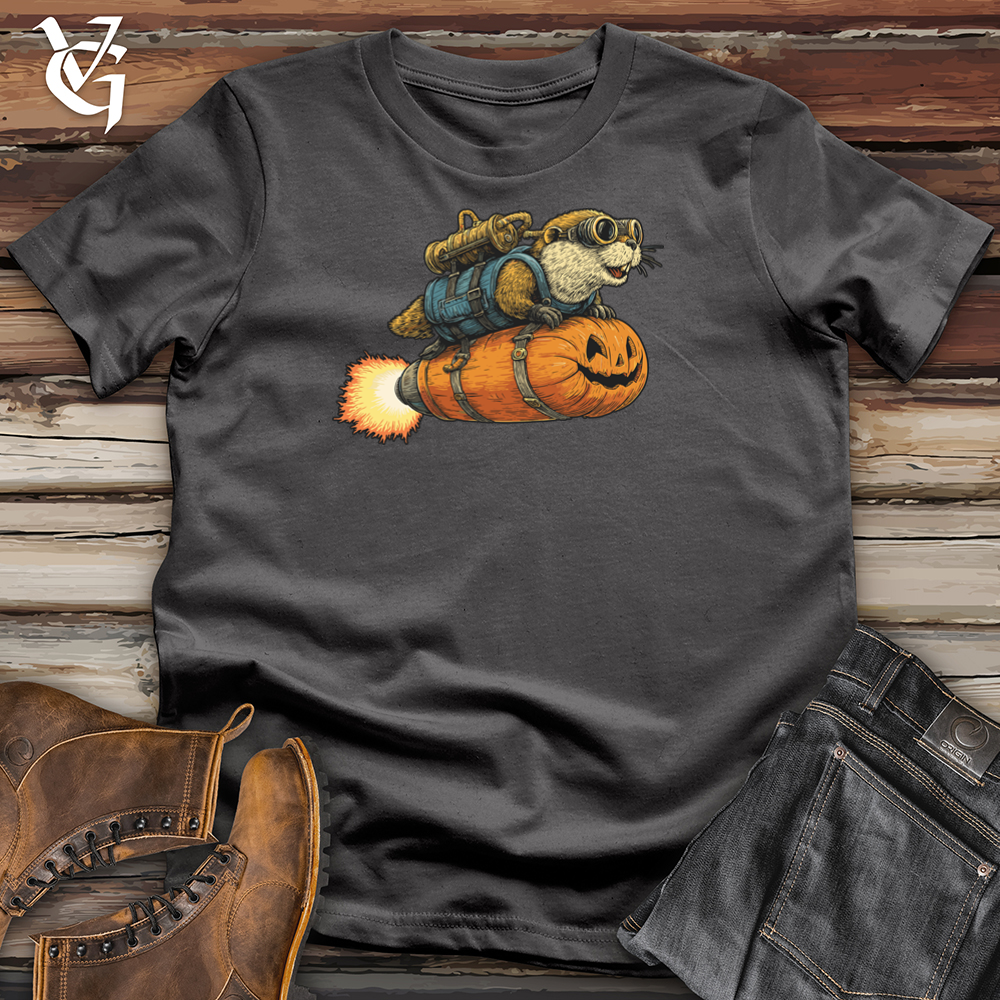 Otter Pumpkin Rocket Tee