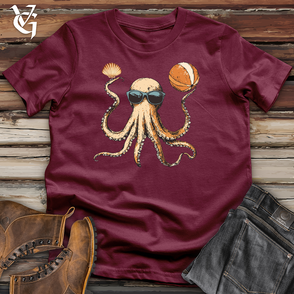 Octopus Beach Party Softstyle Tee