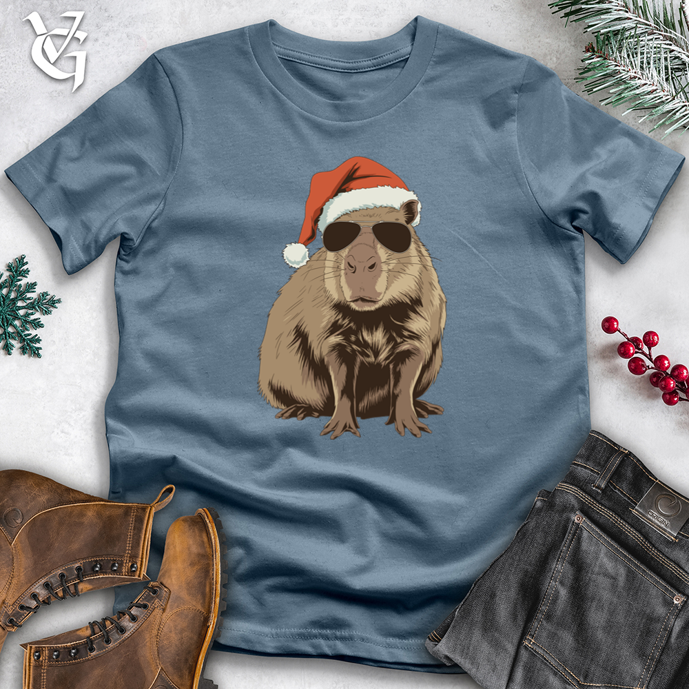 Capybara Claus Softstyle Tee