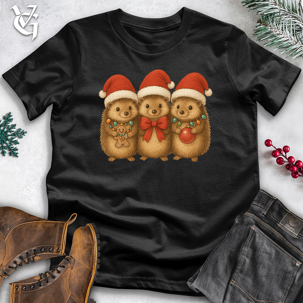 Holly Jolly Hedgehogs Tee