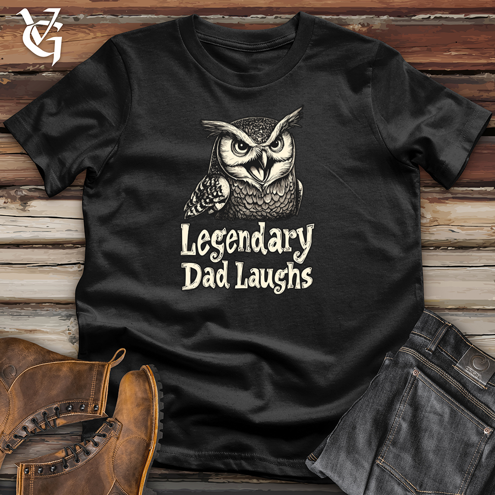 Legendary Dad Laughs Owl Softstyle Tee