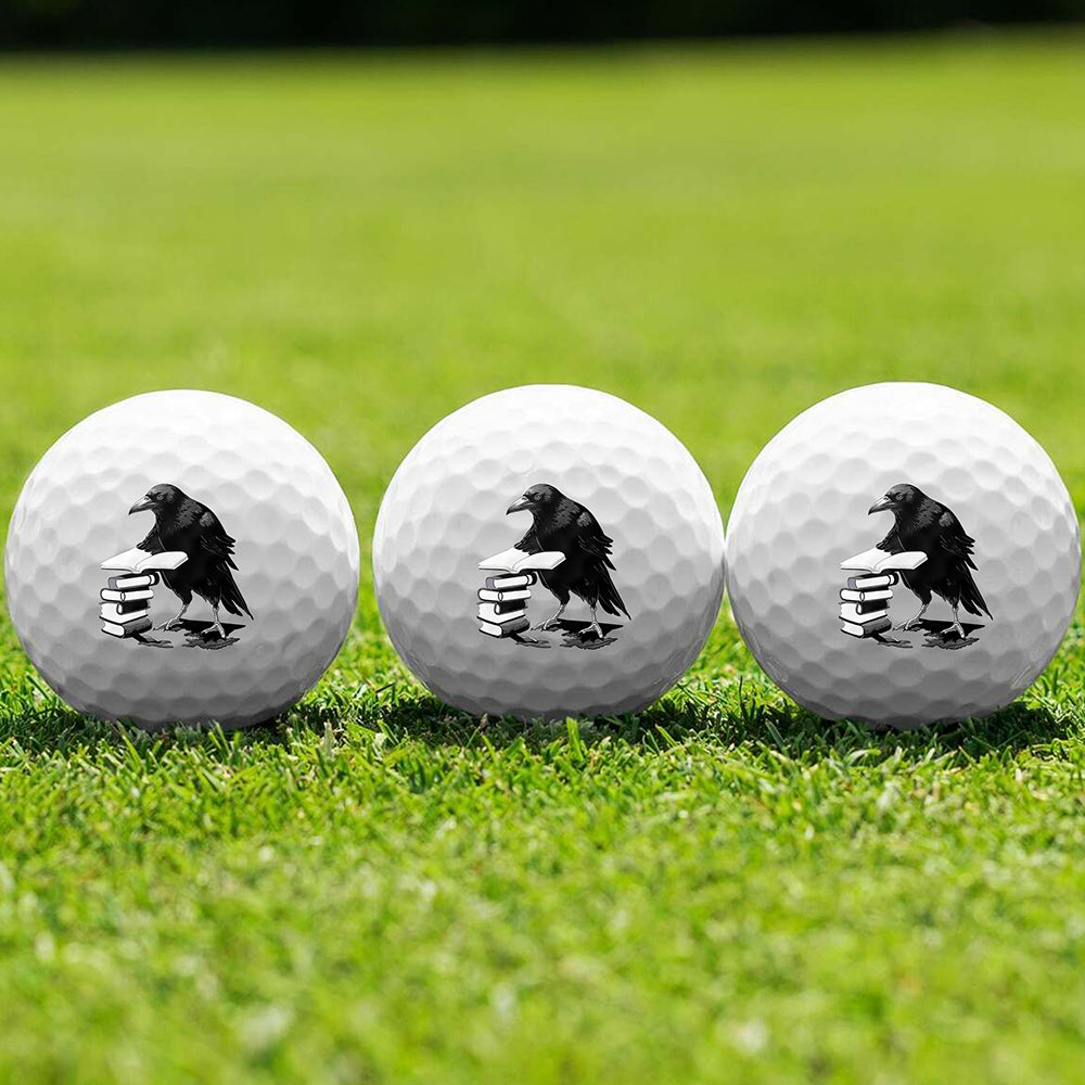 Diligent Raven Golf Ball 3 Pack