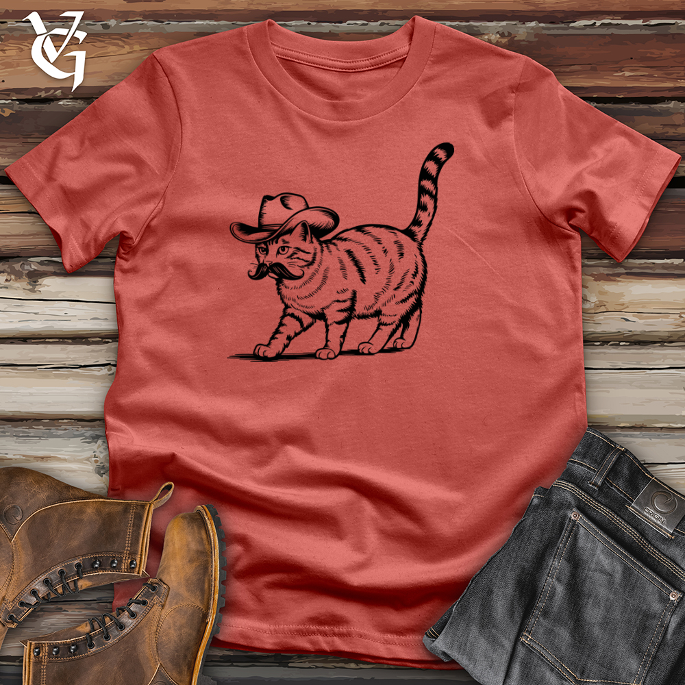 Cowboy Cat Cotton Tee