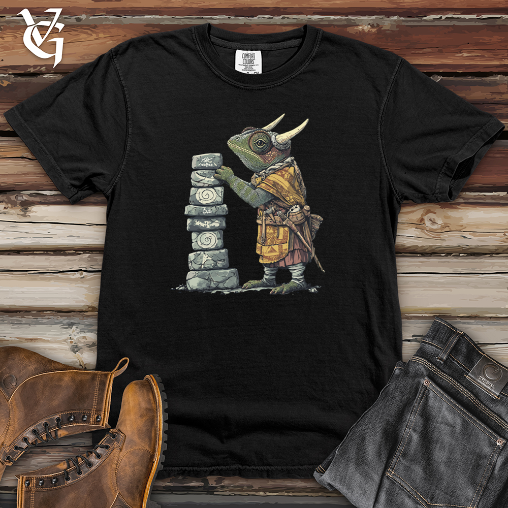 Chameleon Dressed as a Viking Heavy Cotton Comfort Colors Tee