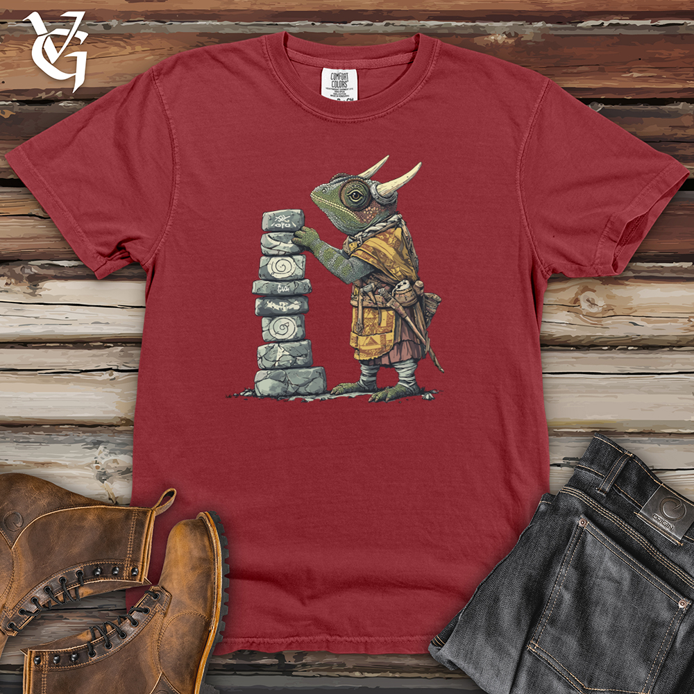 Chameleon Dressed as a Viking Heavy Cotton Comfort Colors Tee