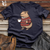 Christmas Capybara Cotton Tee