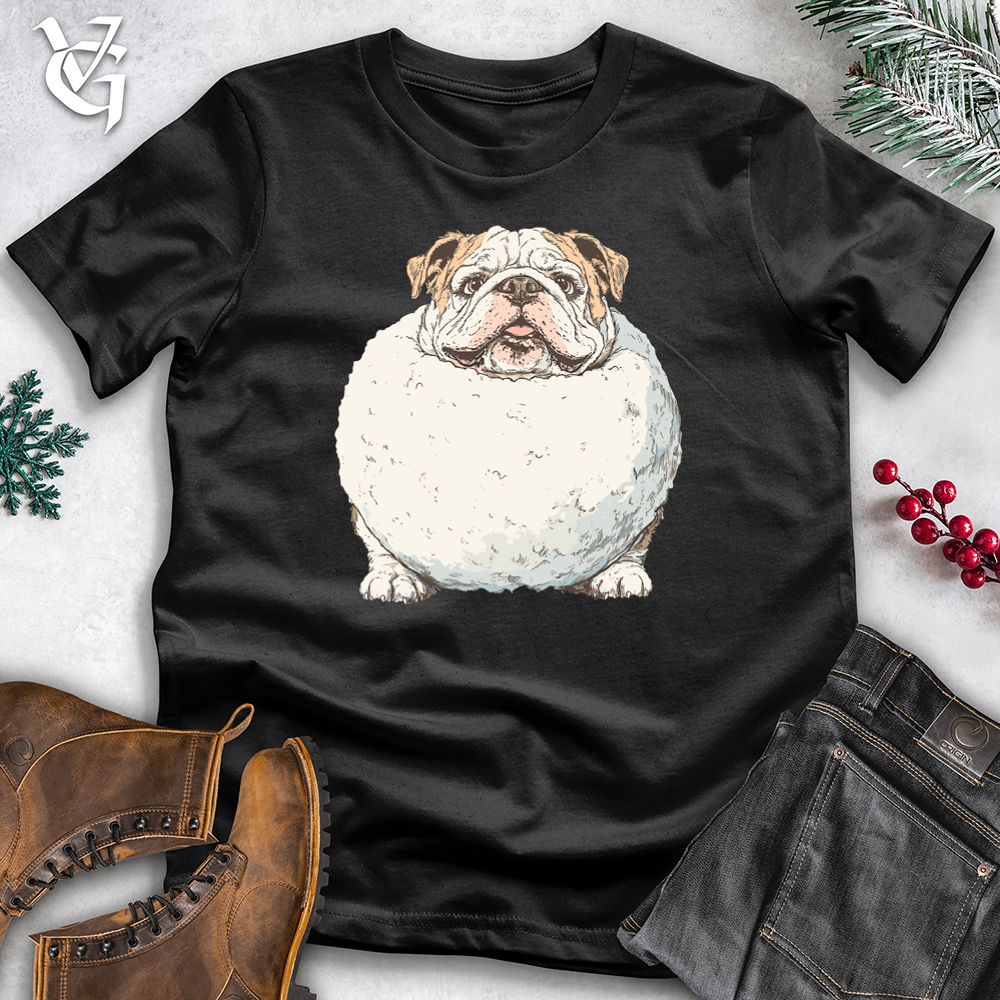 Bulldog Snowball Cotton Tee