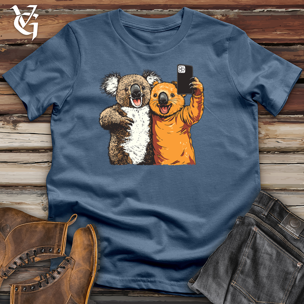 Koala Selfie Cotton Tee