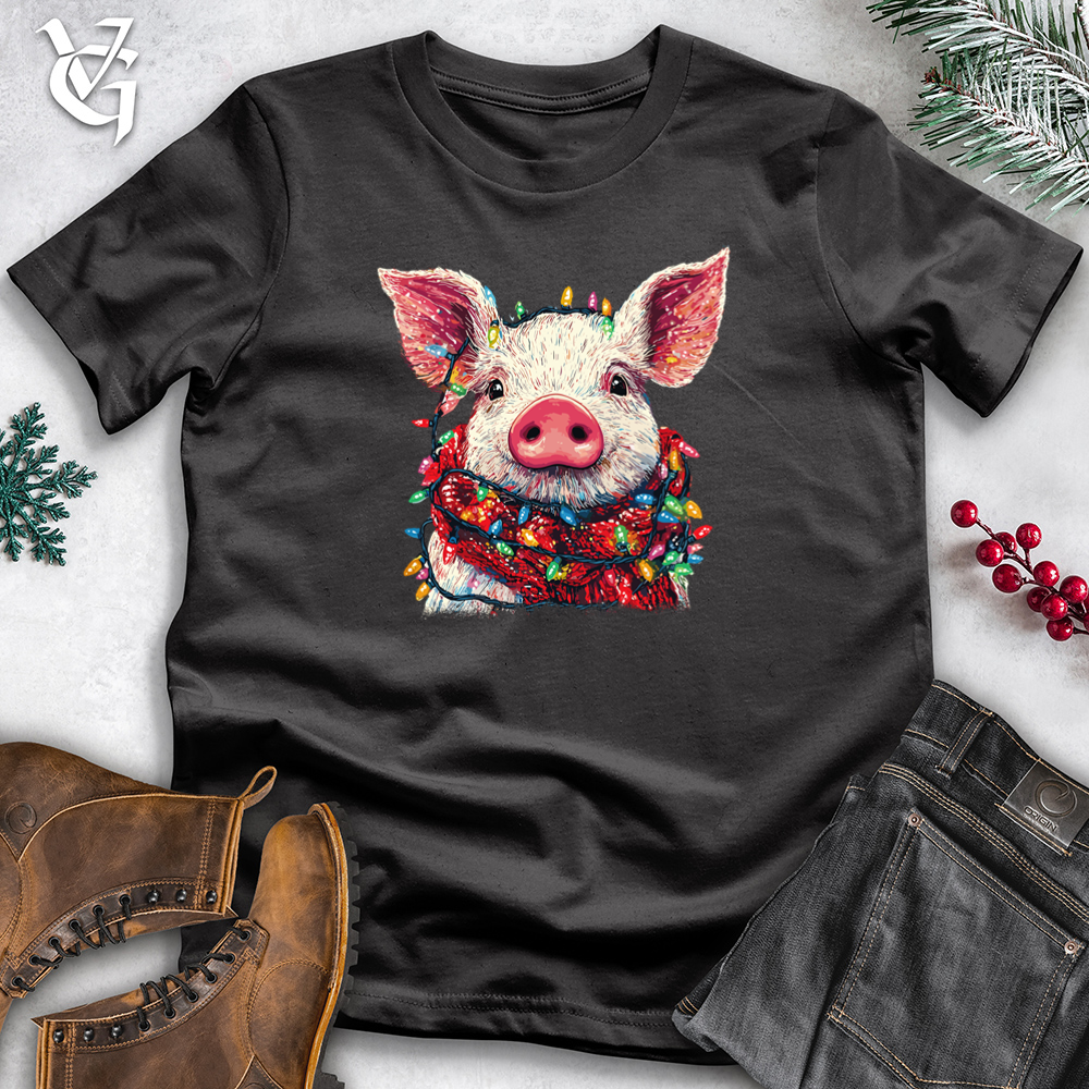Piggy Lights Cotton Tee