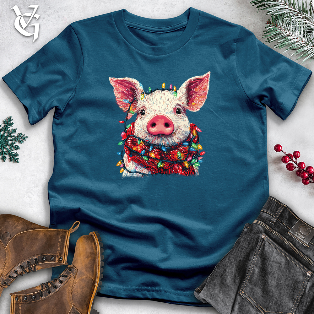 Piggy Lights Cotton Tee