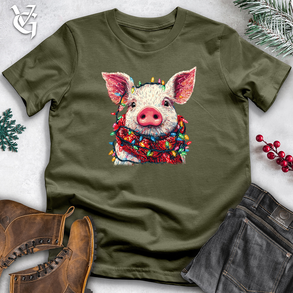 Piggy Lights Cotton Tee