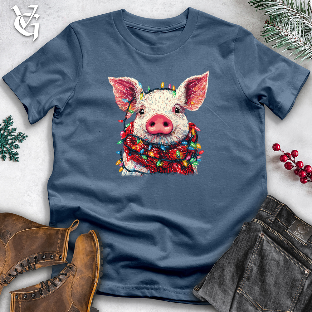 Piggy Lights Cotton Tee