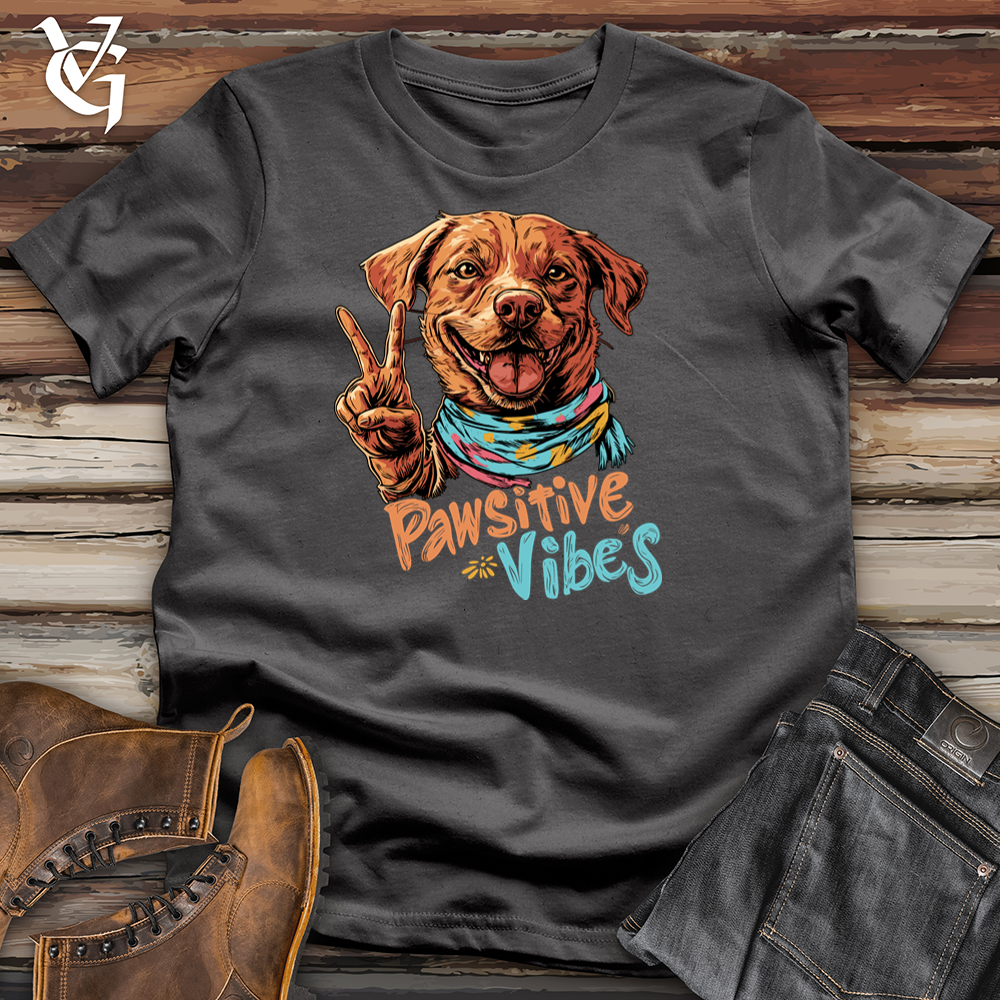 Pawsitive Vibes Softstyle Tee