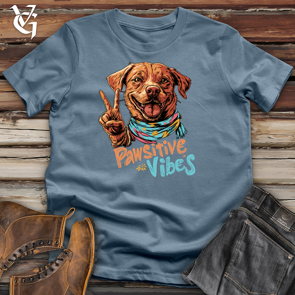Pawsitive Vibes Softstyle Tee