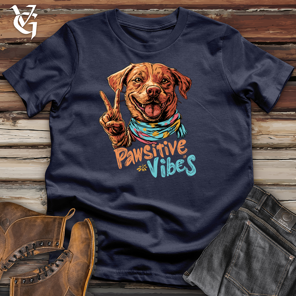 Pawsitive Vibes Softstyle Tee