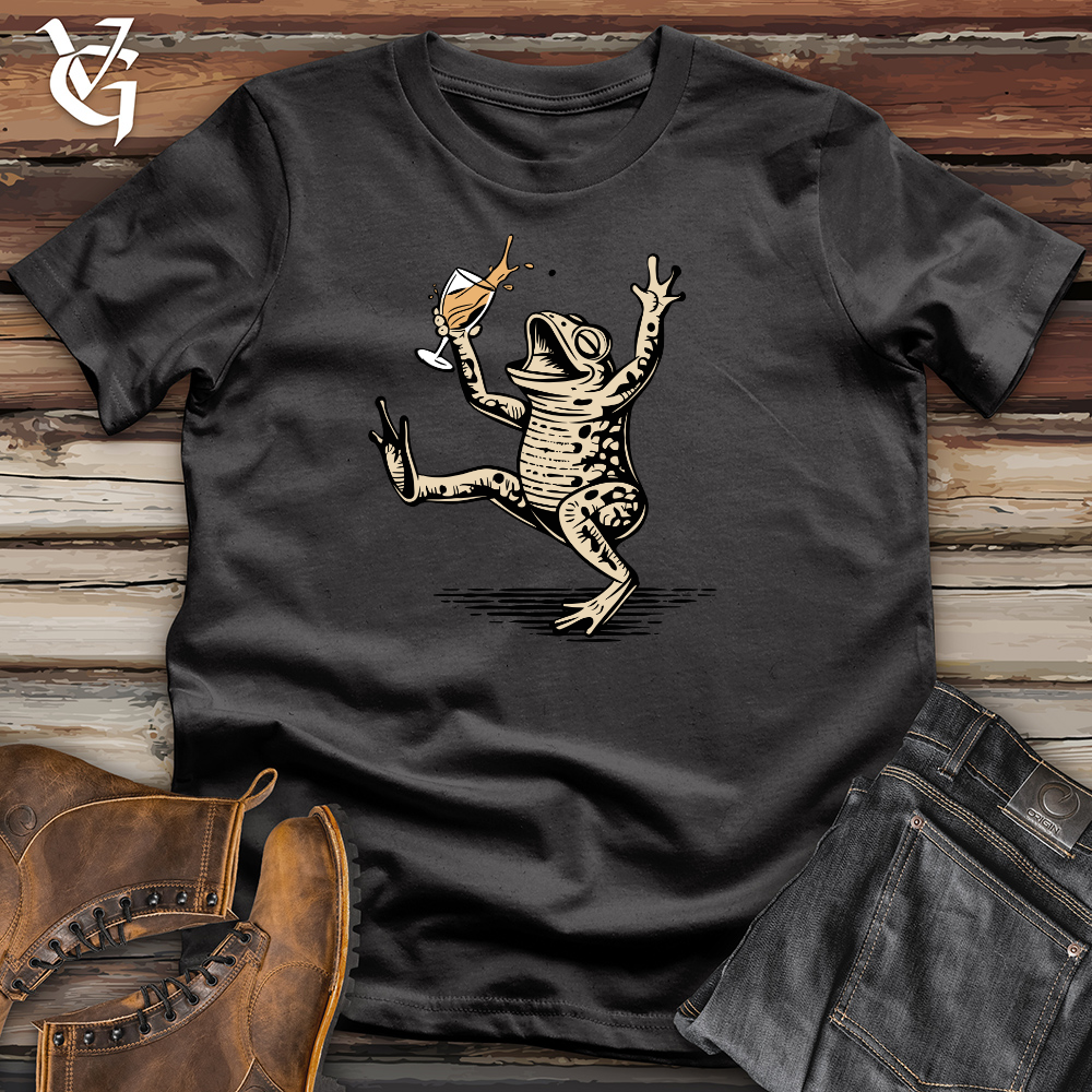 Frog Drinking Cotton Tee