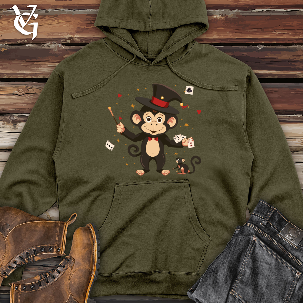 Monkey Magic Show Midweight Hooded Sweatshirt
