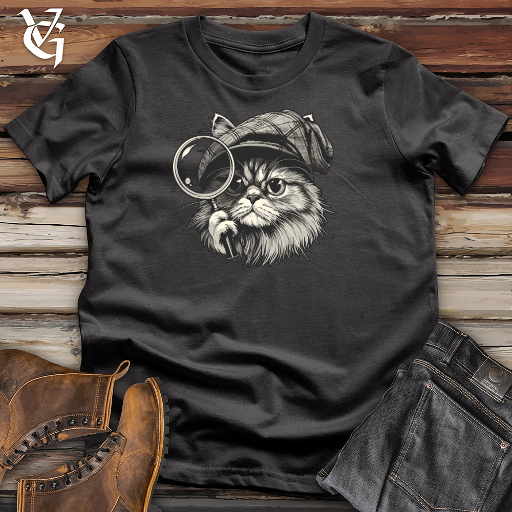 Cat Detective Cotton Tee