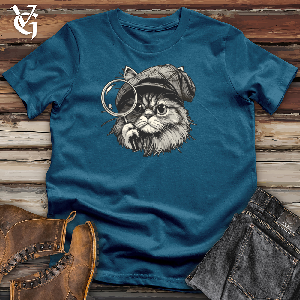 Cat Detective Cotton Tee