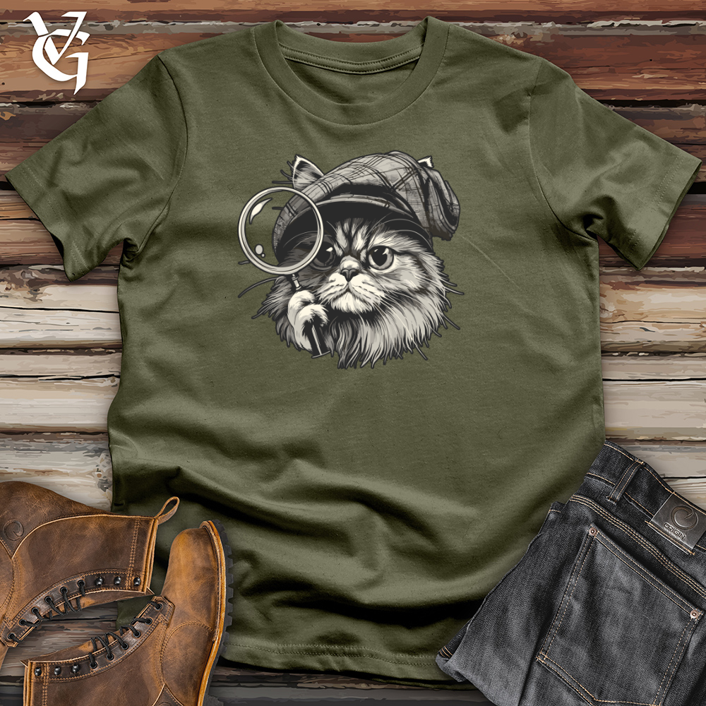 Cat Detective Cotton Tee