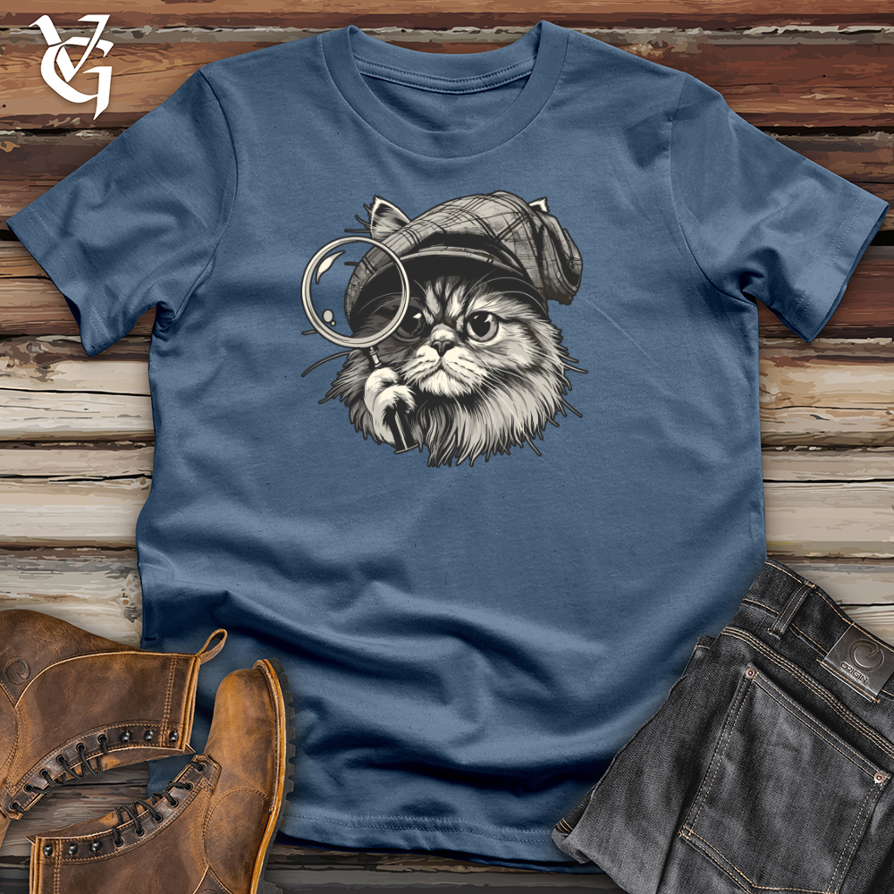 Cat Detective Cotton Tee