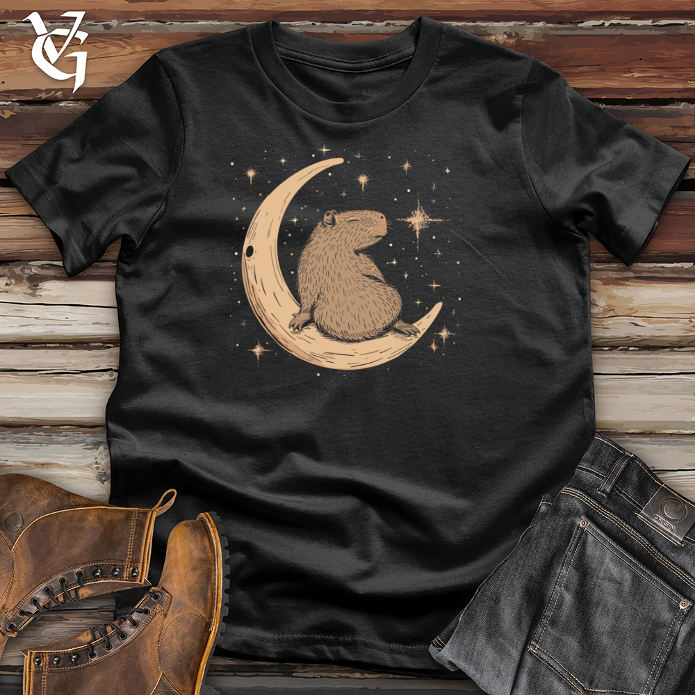 Stellar Capybara Dreams Cotton Tee