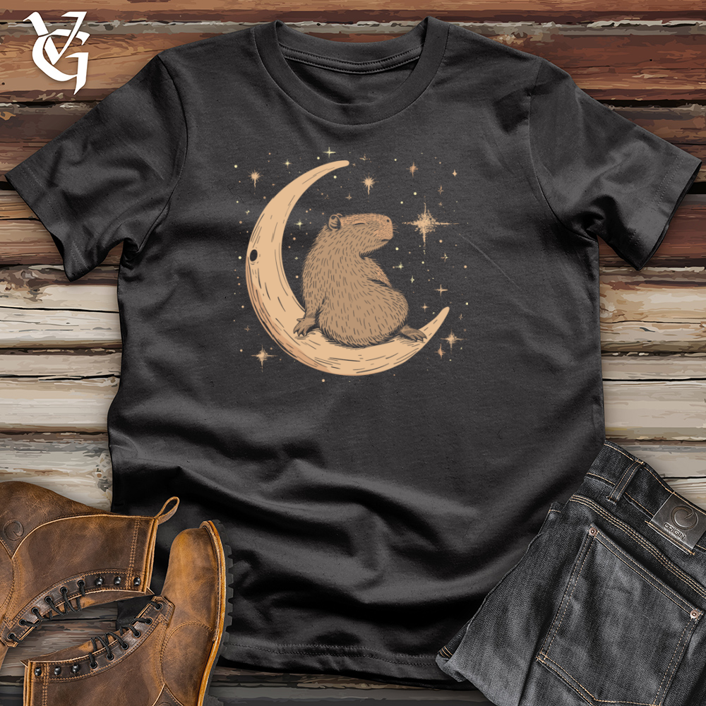 Stellar Capybara Dreams Cotton Tee