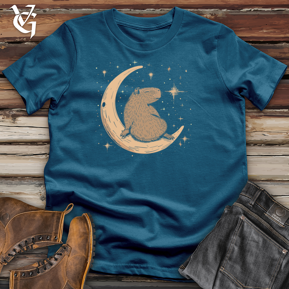 Stellar Capybara Dreams Cotton Tee